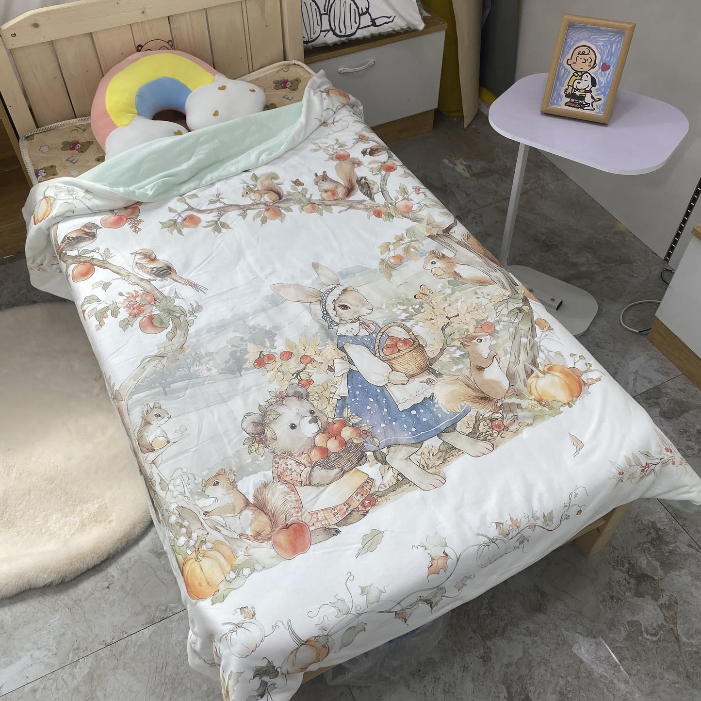 Couette de conte de fées pour bébé en pur coton