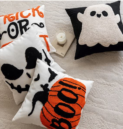 Taie d'oreiller moderne d'Halloween