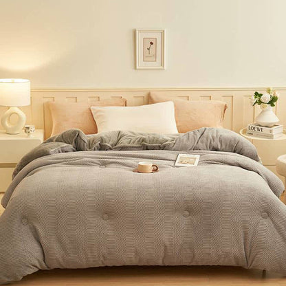 Couette d'hiver simple, épaisse et chaude
