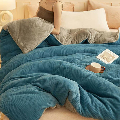 Couette d'hiver simple, épaisse et chaude