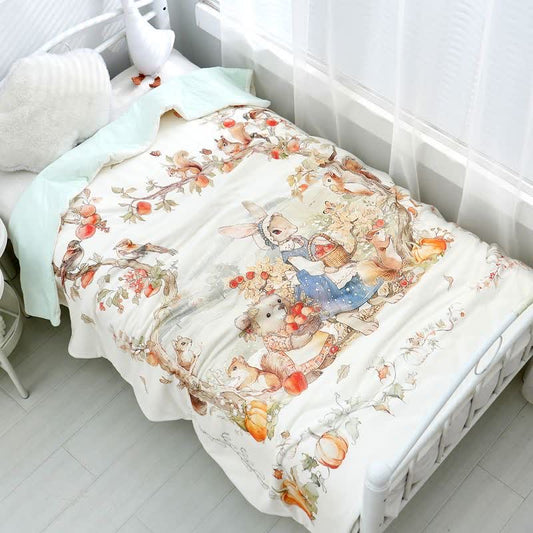Couette de conte de fées pour bébé en pur coton