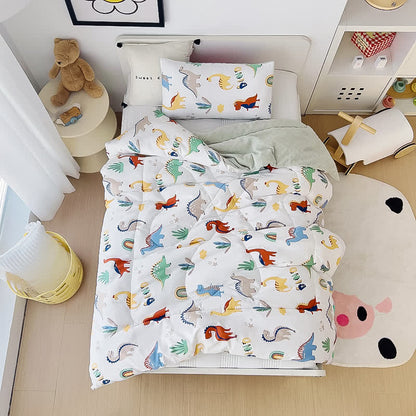 Couette en coton Dinosaur World pour tout-petits