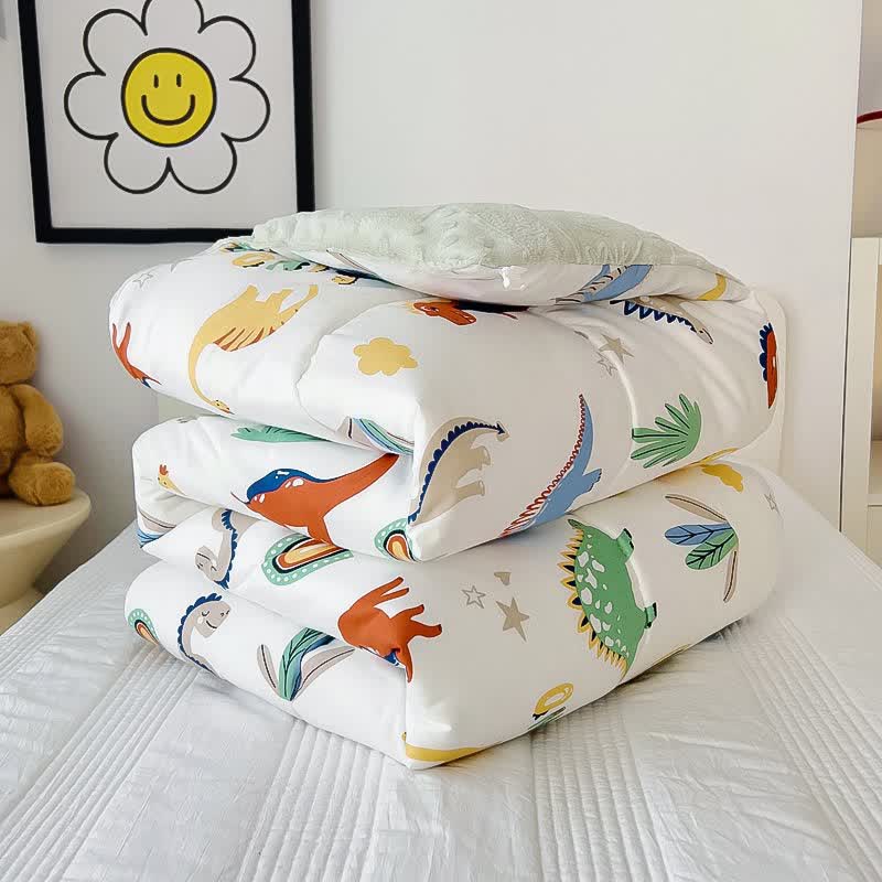 Couette en coton Dinosaur World pour tout-petits