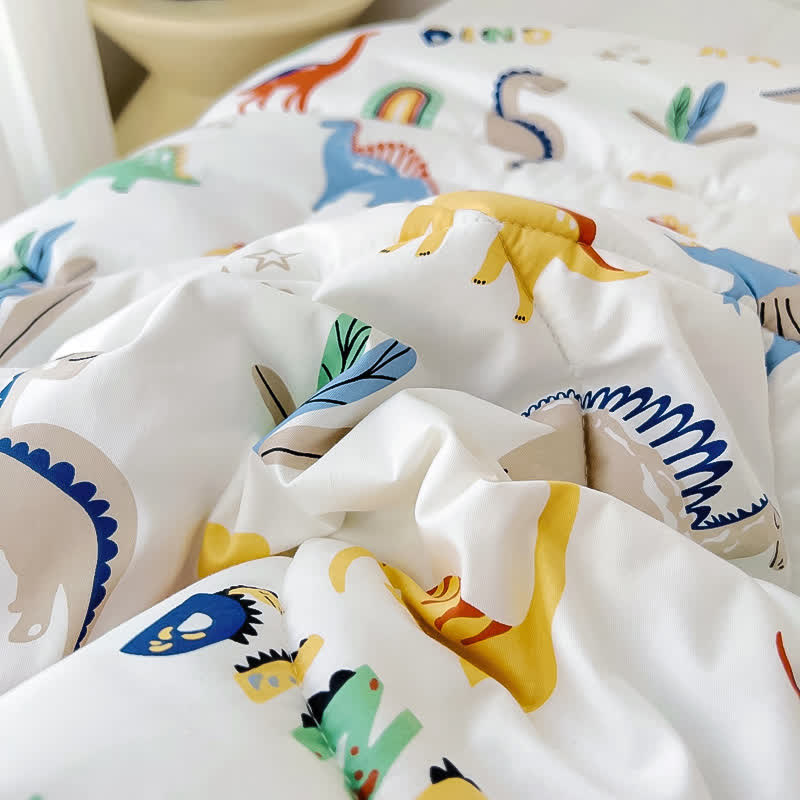 Couette en coton Dinosaur World pour tout-petits