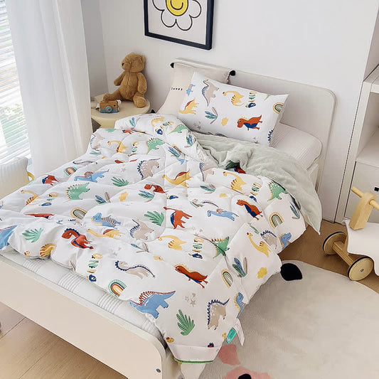 Couette en coton Dinosaur World pour tout-petits