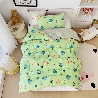 Couverture d'hiver pour tout-petits en coton avec un joli dinosaure