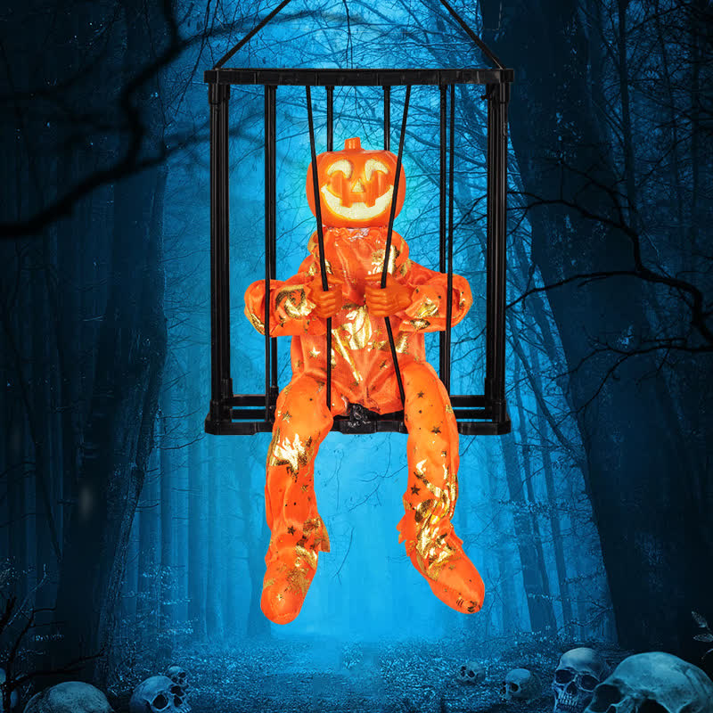 Ornement suspendu fantôme lumineux d'Halloween