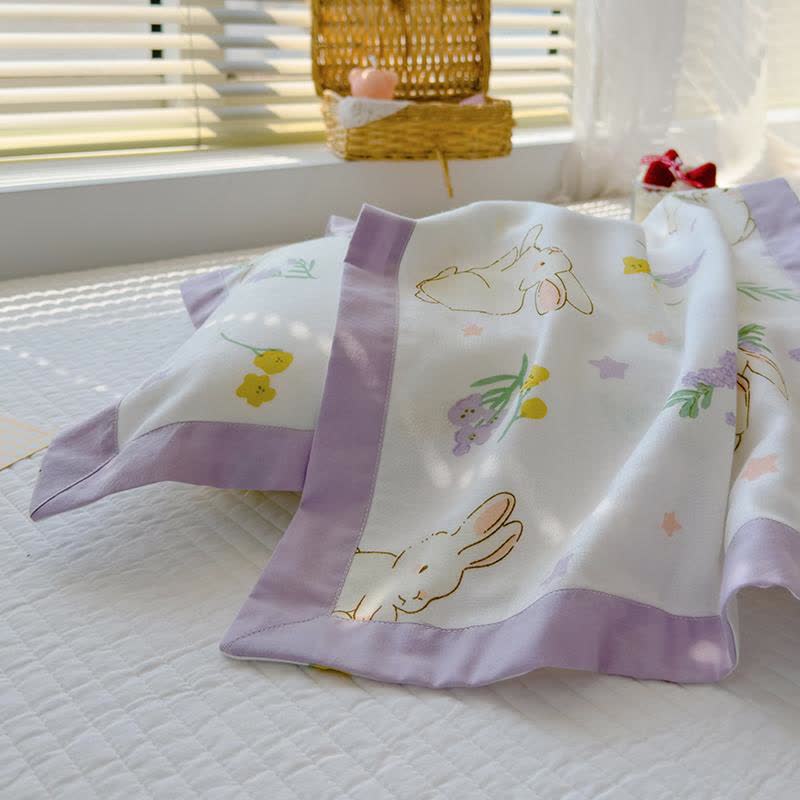 Couette respirante « Lapin rural » pour bébés et tout-petits