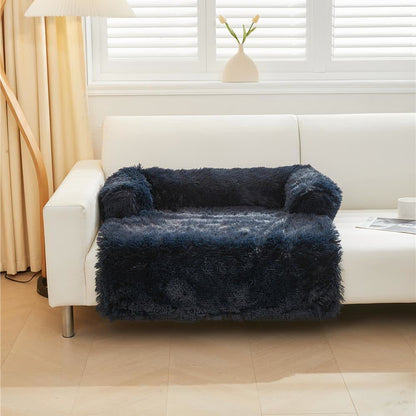 Lit pour animaux de compagnie en polaire pelucheuse imperméable