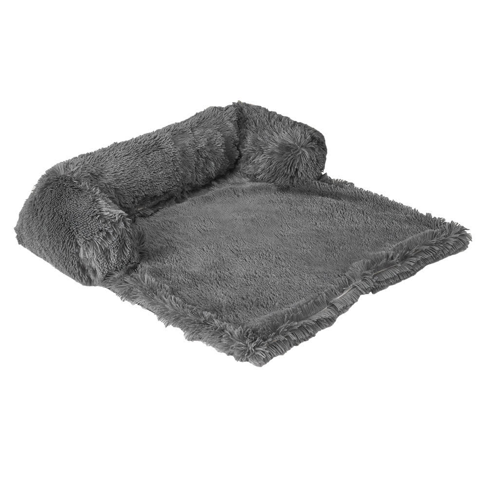 Lit pour animaux de compagnie en polaire pelucheuse imperméable