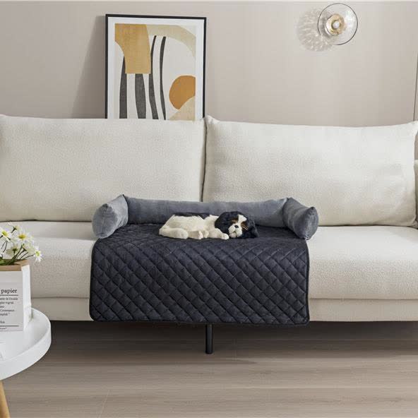 Housse de protection pour meubles pour animaux de compagnie avec tour de cou