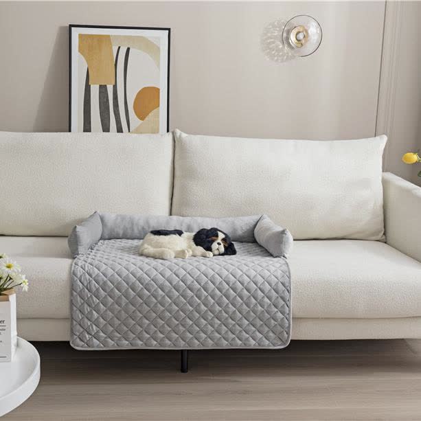 Housse de protection pour meubles pour animaux de compagnie avec tour de cou