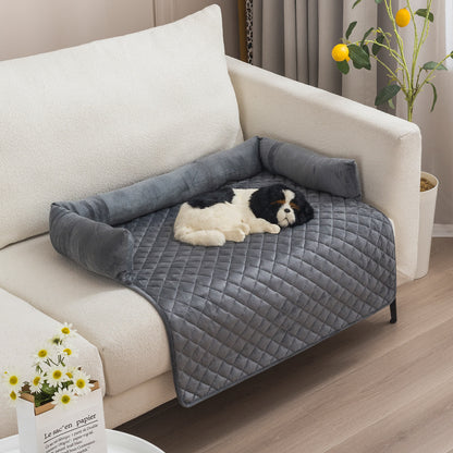 Housse de protection pour meubles pour animaux de compagnie avec tour de cou