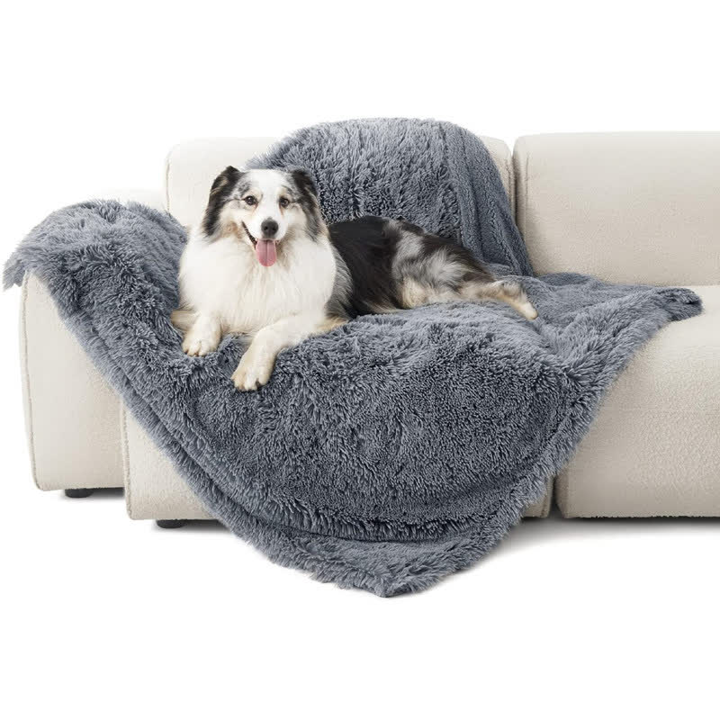 Couverture douce imperméable Sherpa pour animaux de compagnie