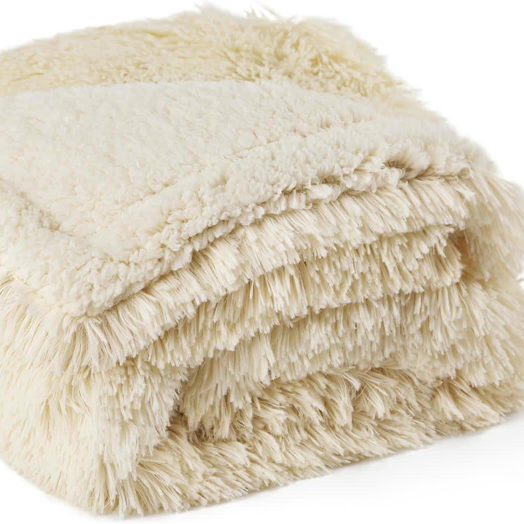 Couverture douce imperméable Sherpa pour animaux de compagnie