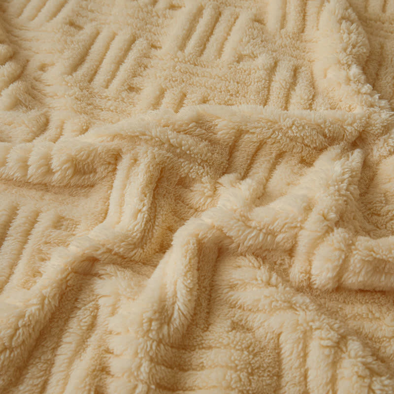 Drap-housse d'hiver simple et chaud en polaire