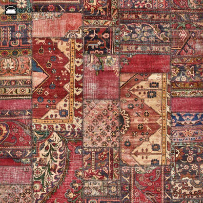 Tapis décoratif oriental exotique antidérapant