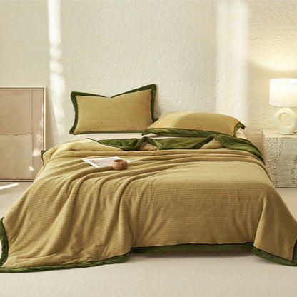 Housse de couette polaire double face