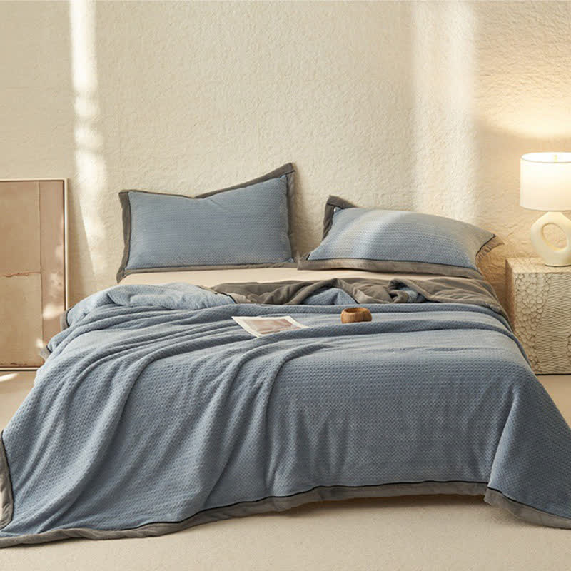 Housse de couette polaire double face