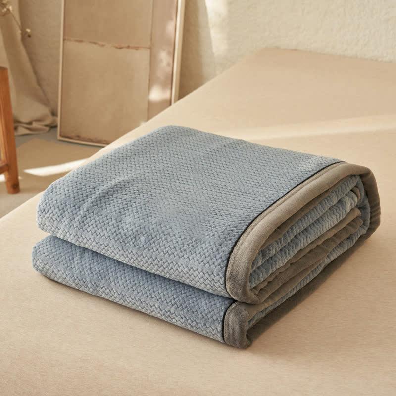 Housse de couette polaire double face