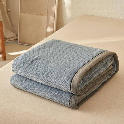 Housse de couette polaire double face