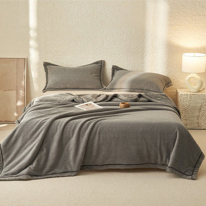 Housse de couette polaire double face