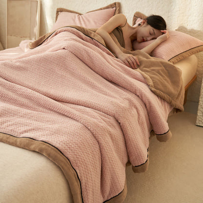 Housse de couette polaire double face