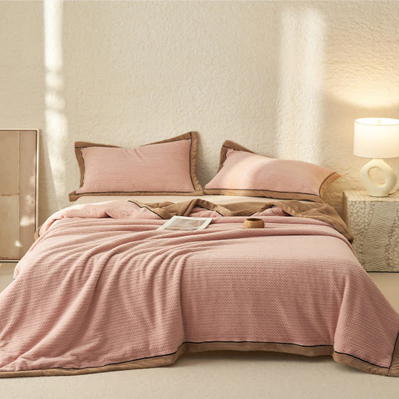 Housse de couette polaire double face