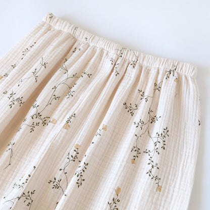 Ensemble de vêtements de détente en coton simple avec revers country