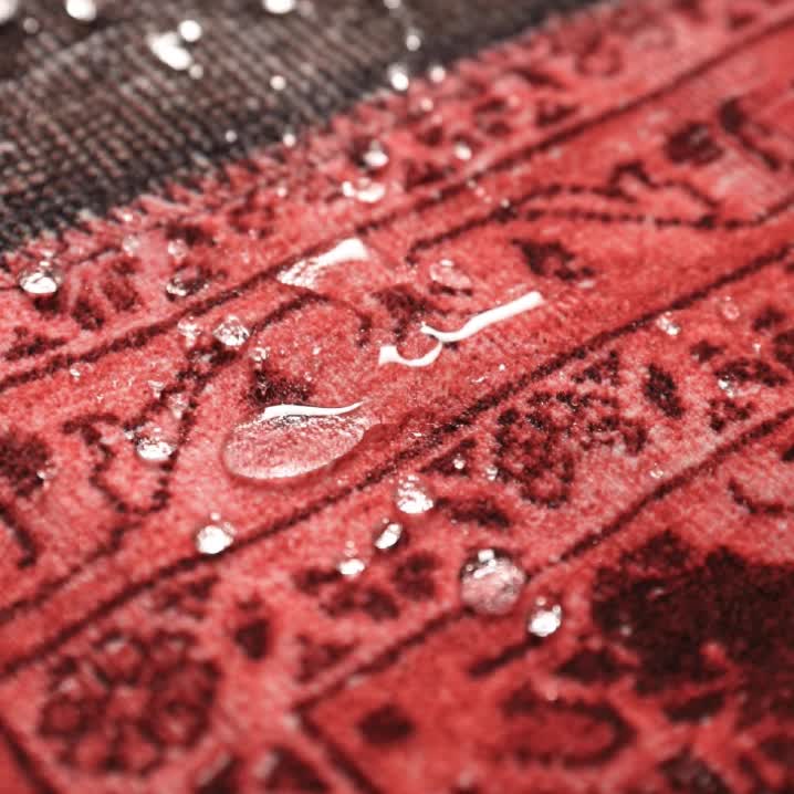 Tapis décoratif oriental exotique antidérapant