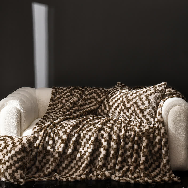 Couverture de canapé moderne, chaude et douce