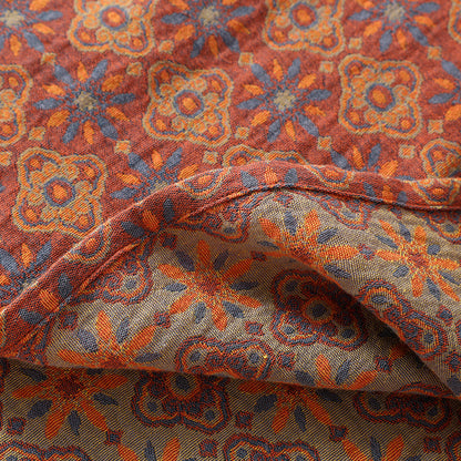 Ensemble de nuit vintage ethnique en gaze de coton