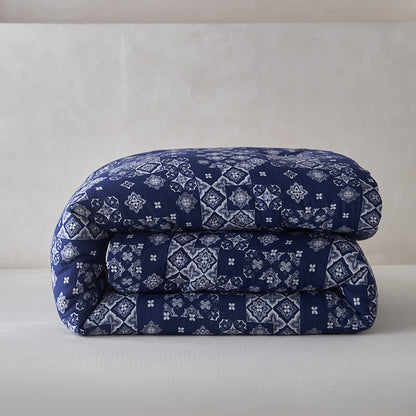 Couverture d'hiver chaude en gaze de coton et cachemire - image 13