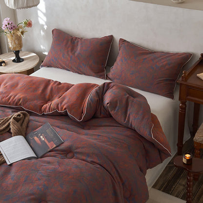 Couette vintage chaude en gaze de coton cachemire