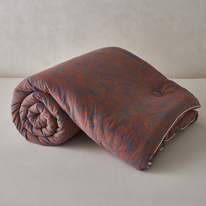 Couette vintage chaude en gaze de coton cachemire