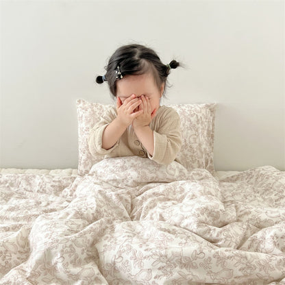 Housse de couette avec couette en coton « Lapin Rural »
