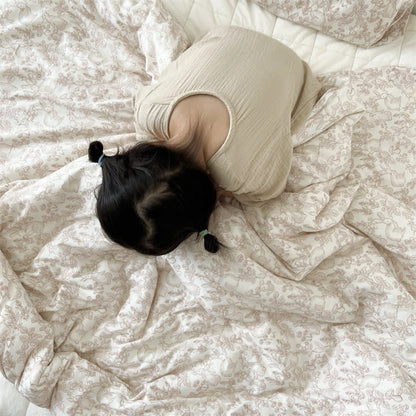 Housse de couette avec couette en coton « Lapin Rural »