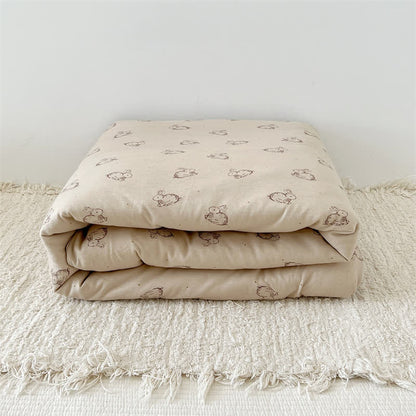 Housse de couette avec couette en pur coton