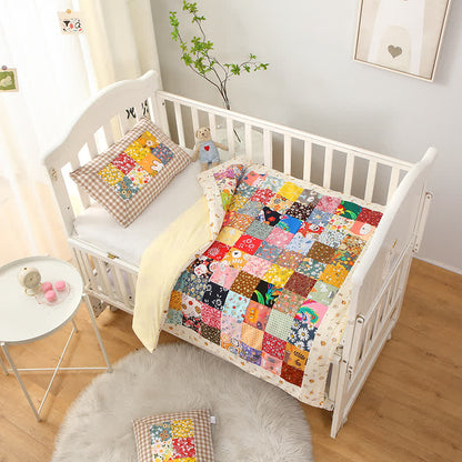 Couverture douce pour bébé en pur coton