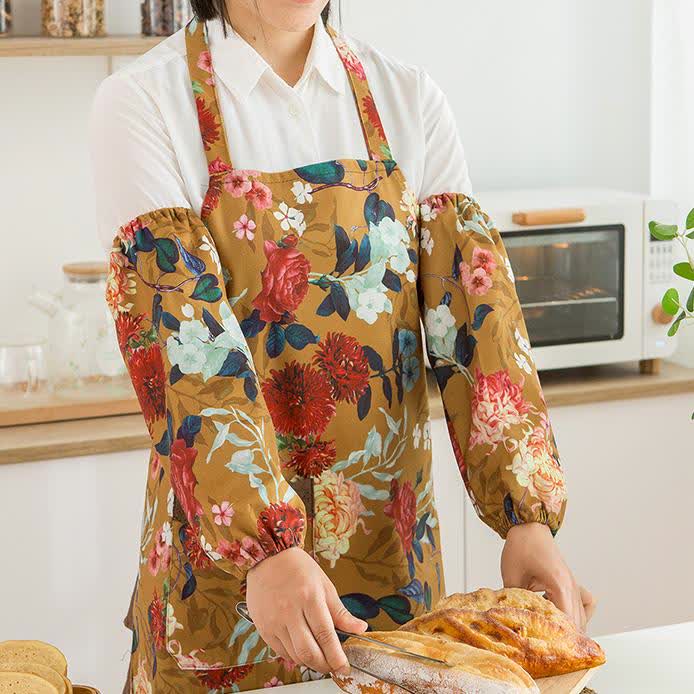Tablier de cuisine de jardin imperméable pastoral