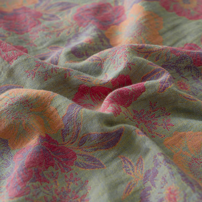 Parure de couette avec boutons fleuris (4 pièces)