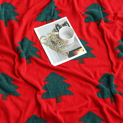 Couverture de canapé décorative pour sapin de Noël