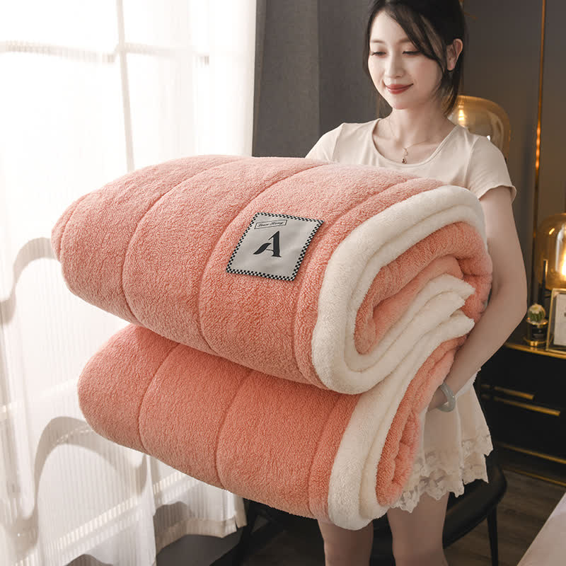 Couverture polaire double face