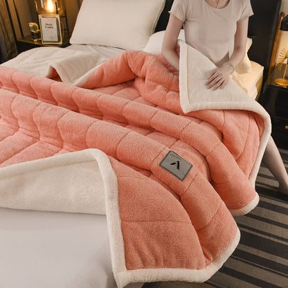 Couverture polaire double face
