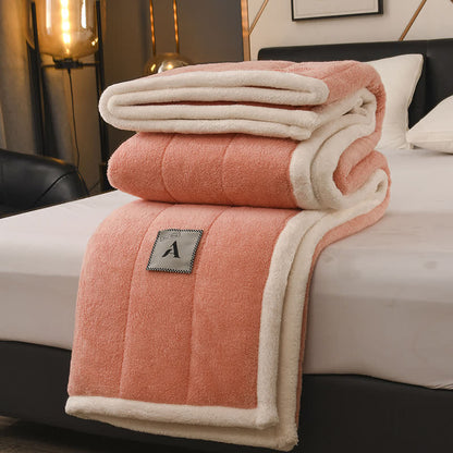 Couverture polaire double face