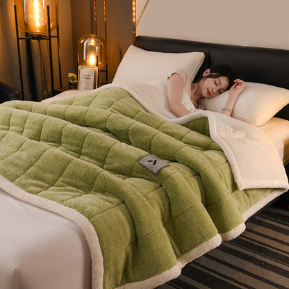 Couverture polaire double face
