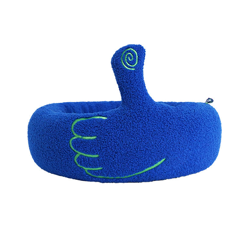 Geste du doigt – Lit chaud pour chat en hiver