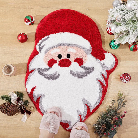 Tapis doux et festif de Noël pour la décoration de la maison