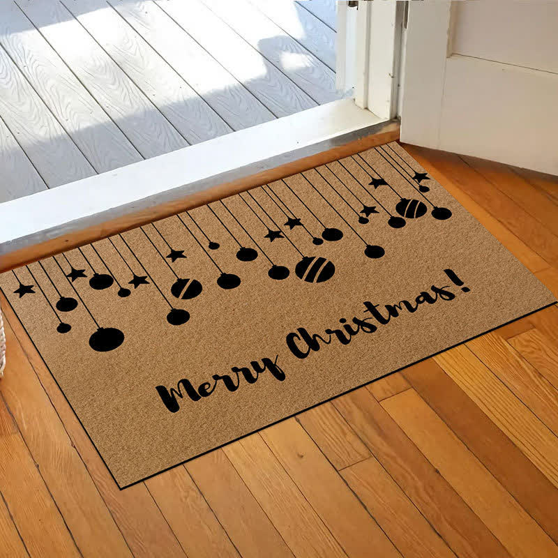 Tapis antidérapant avec motif de Noël pour la décoration de la maison