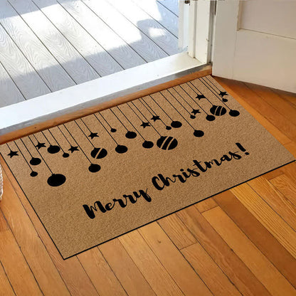 Tapis antidérapant avec motif de Noël pour la décoration de la maison
